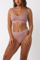 Comfort Thong Dusty Pink